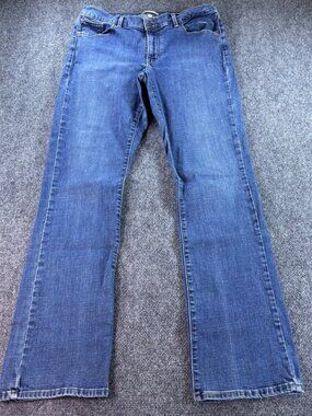 Levi's Classic Boot Jeans Womens 14 Blue Medium Wash Stretch Denim Bootcut